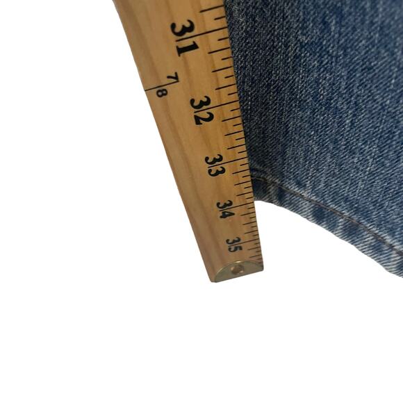 Carhartt Men's Size 32 X 36 Medium Wash Loose Fit Workwear Carpenter Jeans - Picture 10 of 10